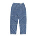 HEAVIES BERN double knee blue jeans with baggy fit and tapered legs.