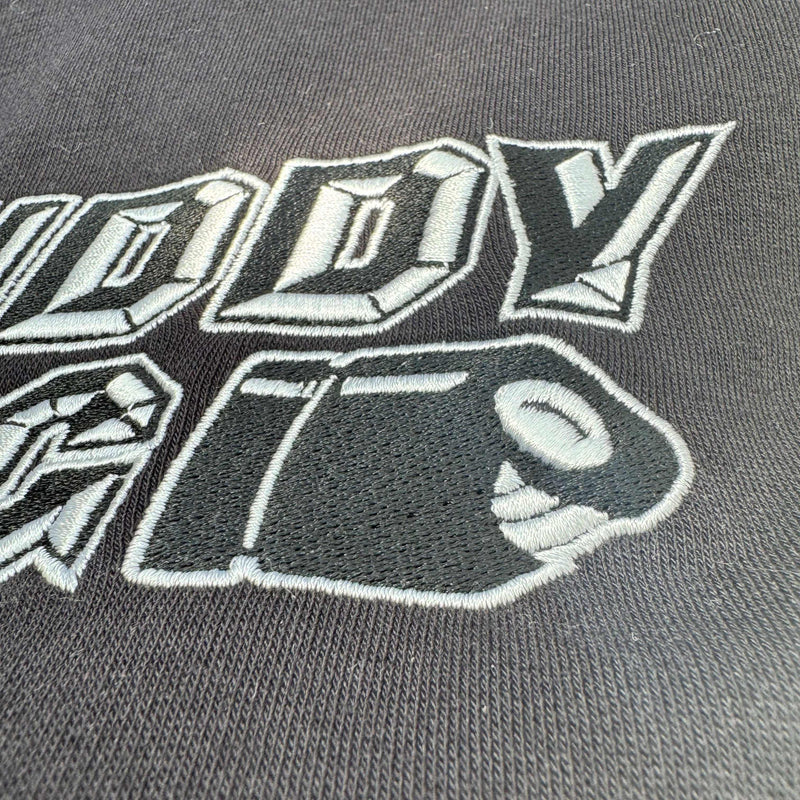 People's Store MARIE JADE  X BUDDY MFG  PATCH HOODED SWEATER