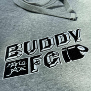 People's Store MARIE JADE  X BUDDY MFG  PATCH HOODED SWEATER