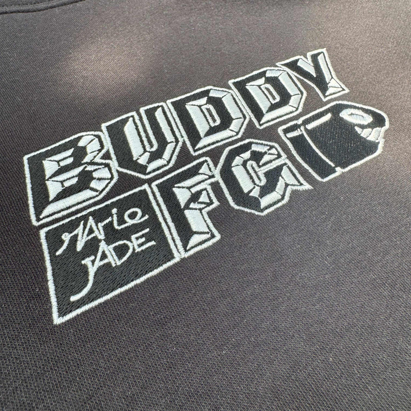 People's Store MARIE JADE  X BUDDY MFG  PATCH HOODED SWEATER