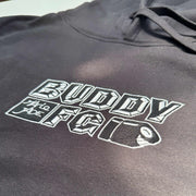 People's Store MARIE JADE  X BUDDY MFG  PATCH HOODED SWEATER