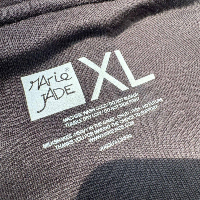 People's Store MARIE JADE  X BUDDY MFG  PATCH HOODED SWEATER