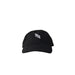 Black TITLE MTB 6 Panel Dad Logo Cap with white embroidered text