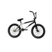 Matte black to grey fade Sunday Forecaster BMX bike with 20" wheels and chromoly frame.