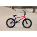 Sunday Street Sweeper BMX bike in matte hot pink to matte grape fade with black wheels and handlebars