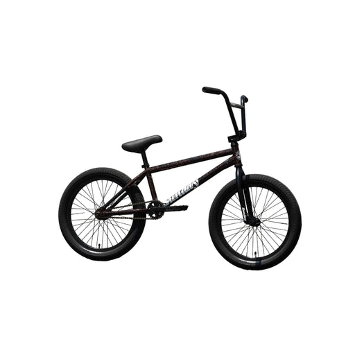 Black Sunday EX Elstran 20-inch BMX bike with chromoly frame and handlebars.