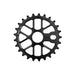 MISSION NEXUS SPROCKET lightweight black 6061 aluminum bike sprocket with webbed spoke design and 25 teeth