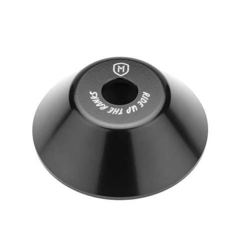 MISSION Universal Rear Hubguard made of heat-treated chromoly for durable BMX rear hub protection.