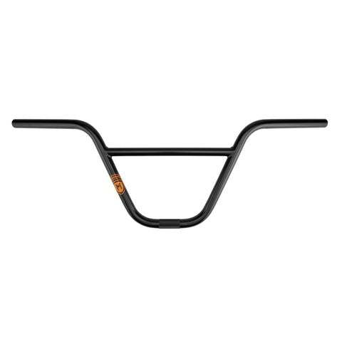 MISSION COMMAND BAR black BMX handlebar with orange logo