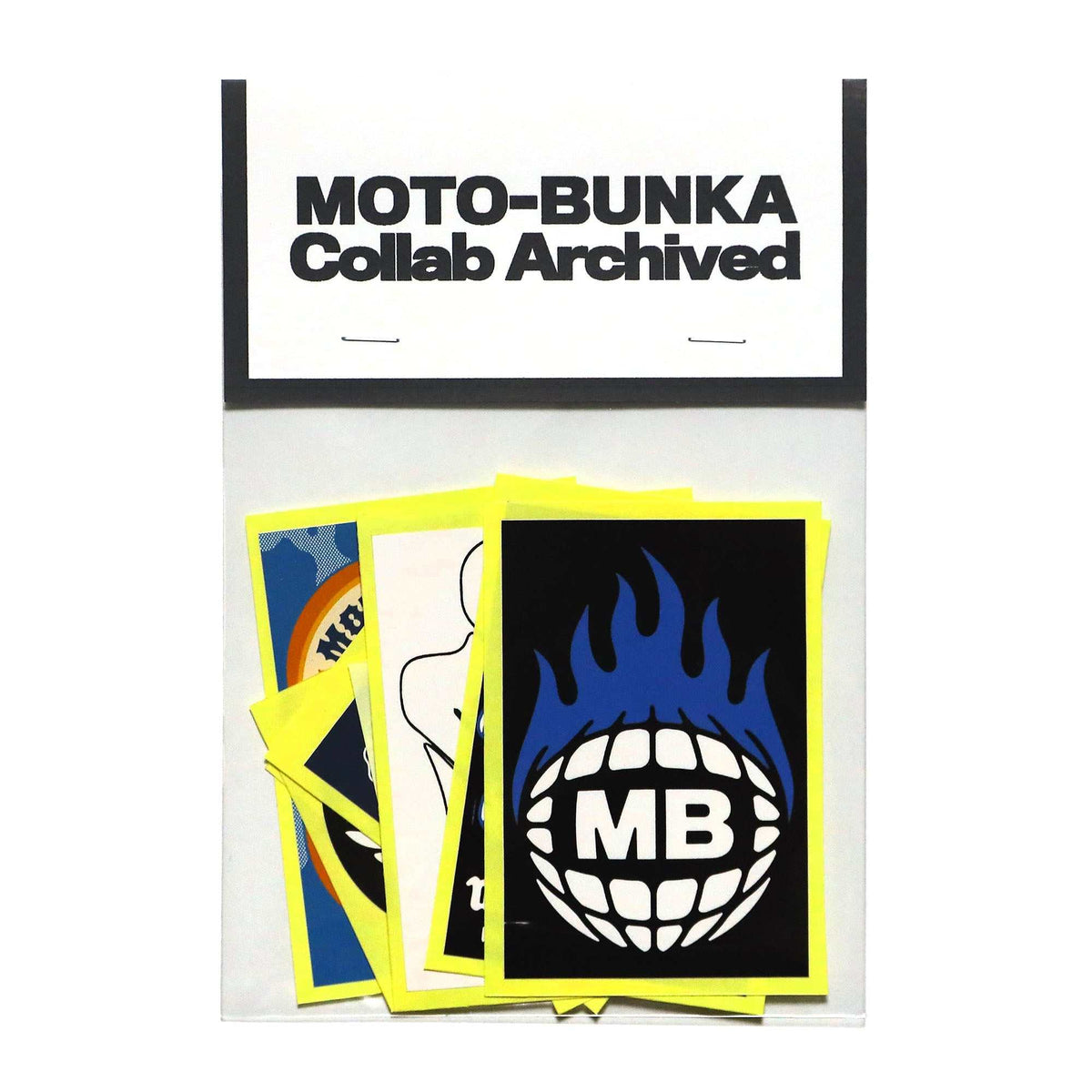 MOTO-BUNKA COLLAB Sticker Pack - Reissued Collaborations with Doom ...