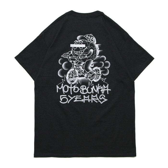 MOTO-BUNKA 5 YEAR ANNIVERSARY T-SHIRT