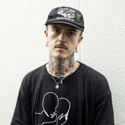 People's Store MOTO-BUNKA SILVER LOGO NECKLACE