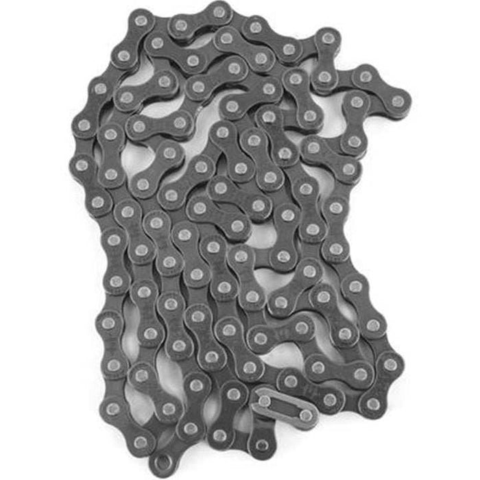 MISSION 410 CHAIN 1/8 inch bicycle chain with Teflon coating, master-link, and half-link for easy installation.