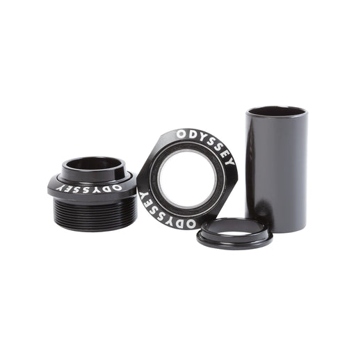 ODYSSEY EURO BB bottom bracket set with four bearing design and aluminum cups for threaded Euro frames