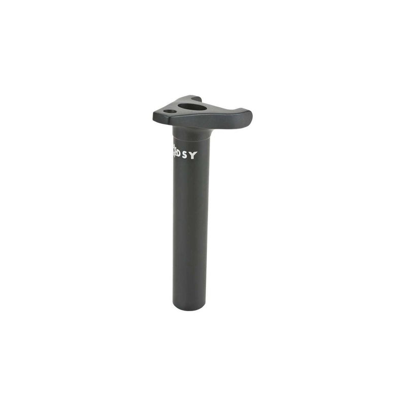 Odyssey black aluminum CNC machined 25.4mm diameter 200mm length bicycle seat post with two angle positions