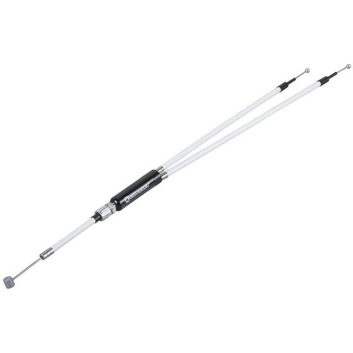 ODYSSEY G3 white cable gyro with black housing and metal connectors isolated on white background