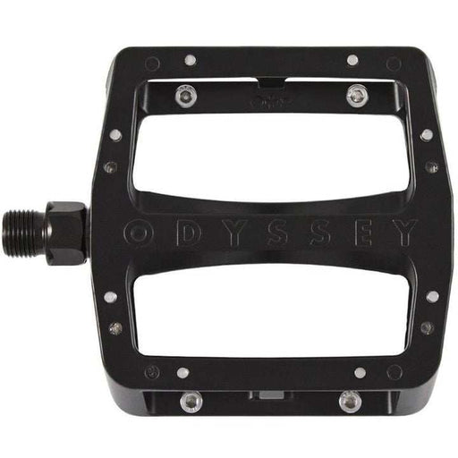 Odyssey Grandstand V2 alloy bicycle pedal with wide platform and replaceable pins