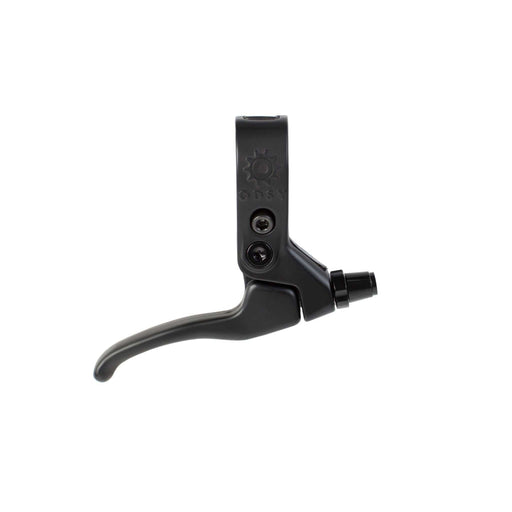 Black Odyssey Springfield Lever bicycle brake lever with hinged clamp and medium-sized handle