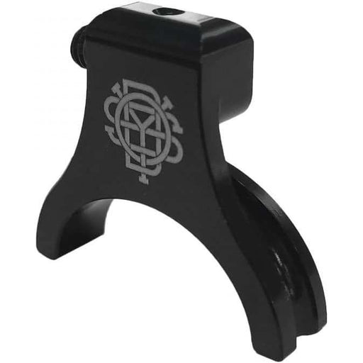 ODYSSEY STRADDLE CABLE HANGER CNC-machined aluminum with laser-etched logo