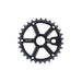 Black Odyssey Utility Pro Sprocket BMX chainring made from lightweight 7075 aluminum with 30 teeth and CNC machining