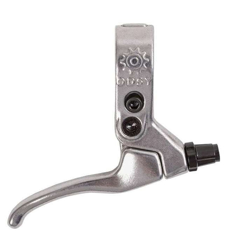 ODYSSEY Springfield Lever bicycle brake lever with hinged clamp and medium-sized handle, easy to install and left/right hand compatible.