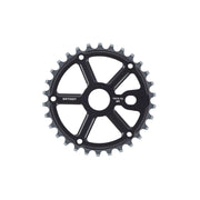 Black Odyssey Utility Pro Sprocket BMX sprocket made from 7075 aluminum with 30 teeth and CNC machined design