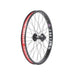 Odyssey Quadrant C5 front wheelset with black rim and red and white branding