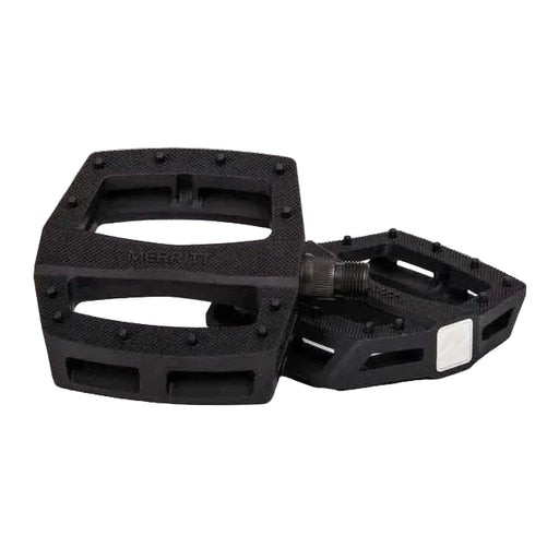 MERRITT P1 Pedal low profile black nylon fiberglass blend durable bicycle pedal pair weighing 12.9 oz
