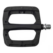 HT COMPONENTS PA03A PEDALS black large platform dual side concave reinforced composite body with replaceable grip pins