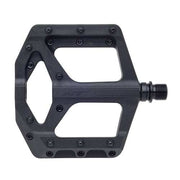 HT COMPONENTS PA32A Supreme C dual side concave large platform bike pedal in black with replaceable grip pins.