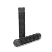 FIEND PALMERE GRIPS black medium density Krayton rubber with tetrahedron rib pattern and nylon plug bar ends