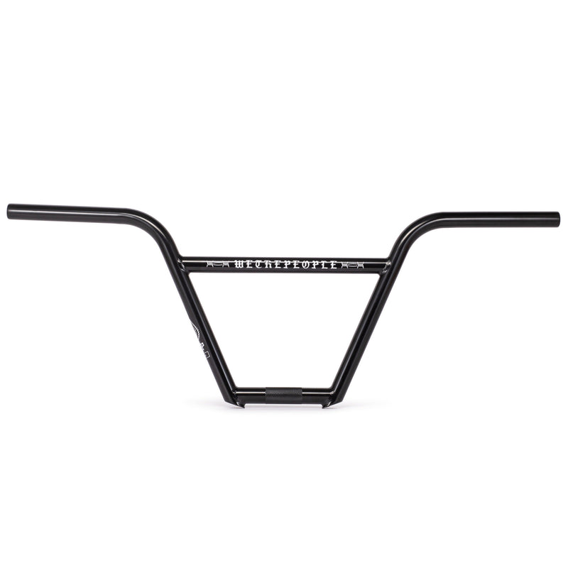 WETHEPEOPLE PATHFINDER BMX handlebar with oval crossbar, 29-inch width, 9 to 10-inch rise, black finish