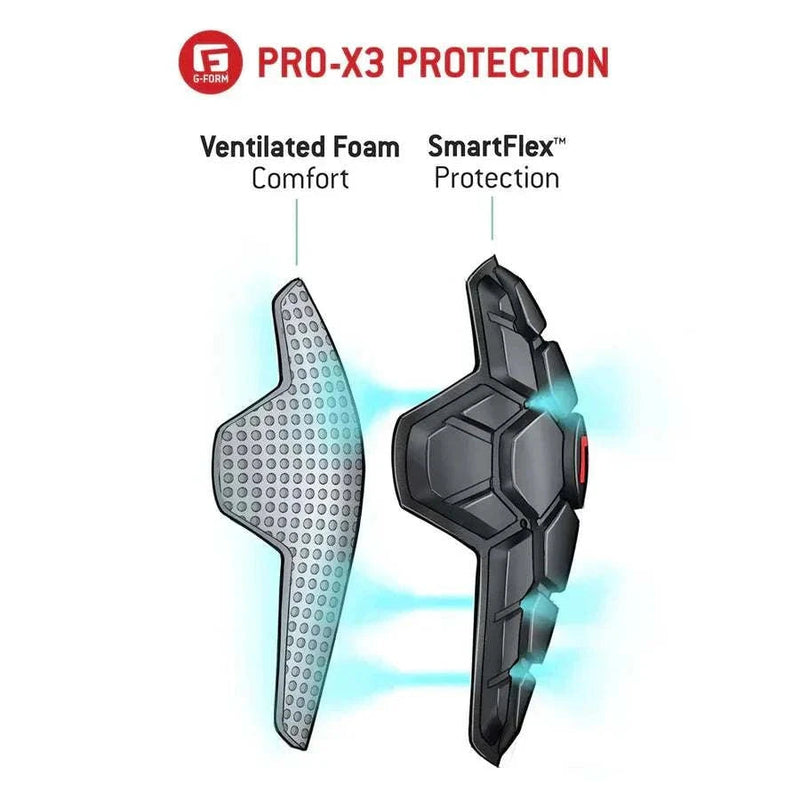 G-FORM PRO-X3 BIKE KNEE GUARDS