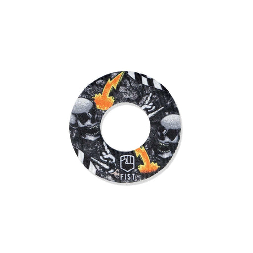 FIST QUAKER OSFM donut grip pad with skull design and padding for grip flange