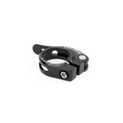 Radio Raceline CNC quick release seat clamp made of black 6061-T6 alloy