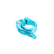 Blue RADIO RACELINE CNC quick release bicycle seat clamp made of 6061-T6 alloy