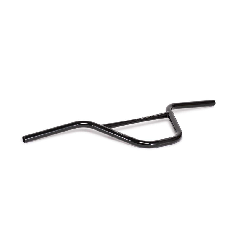 RADIO NEON PRO handlebar black lightweight heat treated 13 butted chromoly BMX handlebar with tapered cross tube