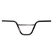 Black RADIO NEON PRO super lightweight chromoly BMX handlebar with tapered cross tube and 8-inch rise