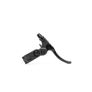 Slim black forged aluminum RADIO AEON BRAKE LEVER with hinge and reach adjustment for mechanical disc brakes