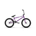 Purple RADIO DARKO complete BMX bike with removable brake mounts and SaltPLUS Burn tires