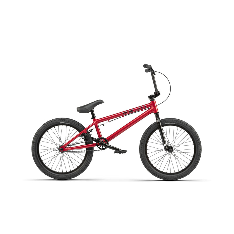Red Radio DICE 20” complete BMX bike with full alloy frame and 20-inch wheels designed for young riders