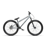 Radio Bikes Asura Pro 26-inch complete dirt jump bike with chromoly frame, Manitou Circus Comp fork, Tektro hydraulic disc brakes, and Maxxis tires.