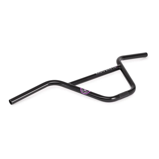 Radio Bikes Team Nemesis BMX handlebar with 4130 chromoly tubing and large radius bends for strength.