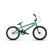 RADIO RACELINE COBALT PRO teal BMX race bike with 20-inch wheels and alloy frame