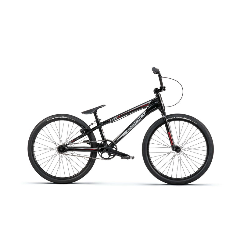Radio Raceline Helium Cruiser 24 inch black BMX bike with alloy frame and pro parts package