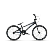 Black RADIO RACELINE XENON Expert complete BMX bike with disc brake ready alloy frame and 20-inch wheels