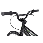 Black RADIO RACELINE XENON JUNIOR kids BMX bike with alloy frame and 20-inch Tioga Power-Block tires