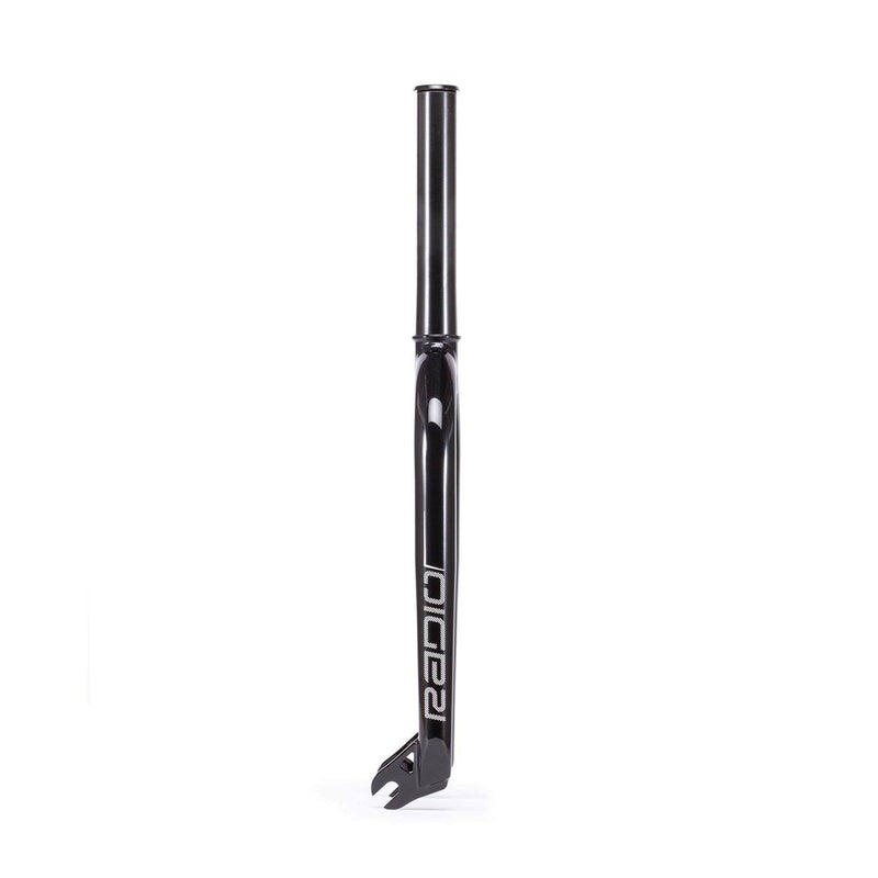 RADIO RACE EXPERT lightweight black 1 1/8" chromoly bike fork with 10mm dropouts and tapered tubing