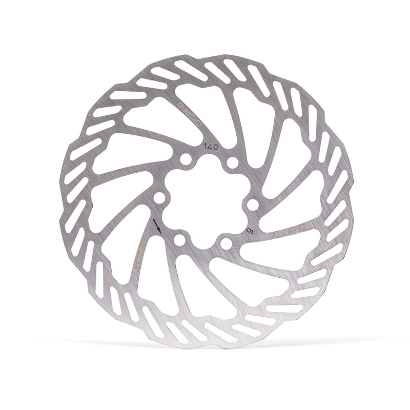 RADIO RACELINE DISC BRAKE 140mm stainless steel CNC machined bike brake rotor with 6-bolt and centerlock options for BMX race wheels