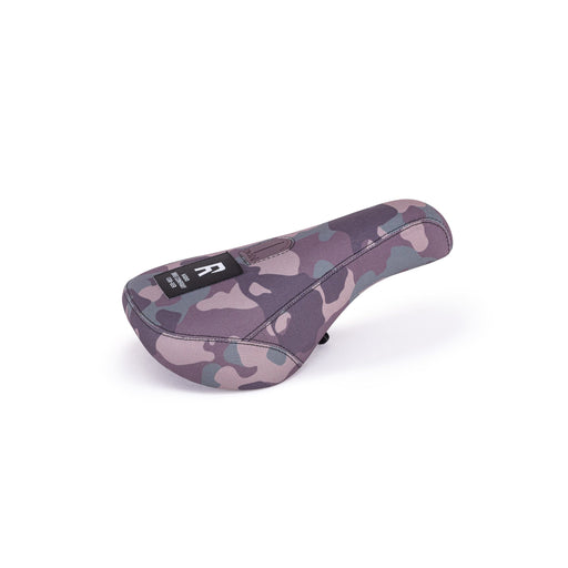 grey camo pivotal seat design with durable synthetic cover and fat foam padding